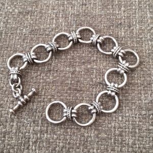 Sterling chain bracelet